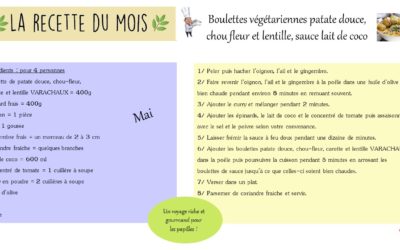 La recette du mois – Mai